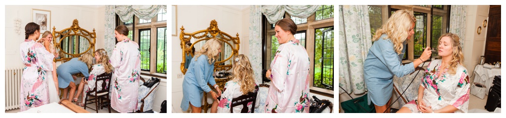 Bridal Preparations wedding photography at Broyle Place
