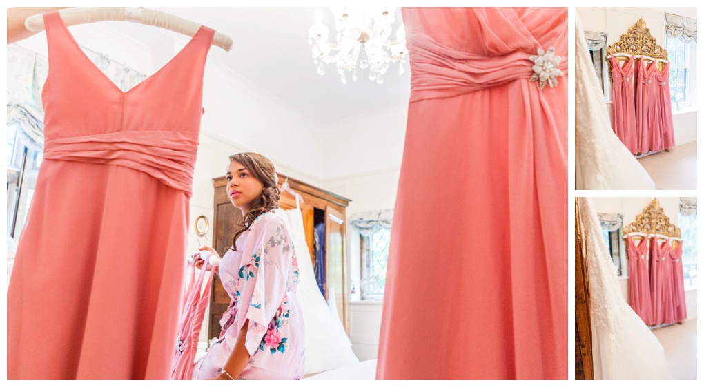 Bridesmaids Dresses documentary wedding photography Broyle Place