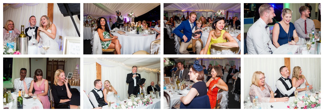 wedding photography of wedding speeches at Broyle Place