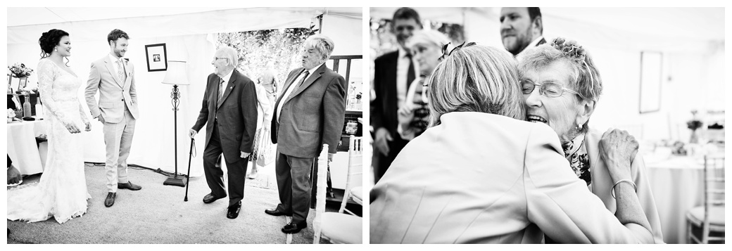 black and white reportage wedding photography Kent