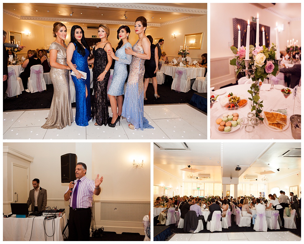 glamourous iranian wedding guests