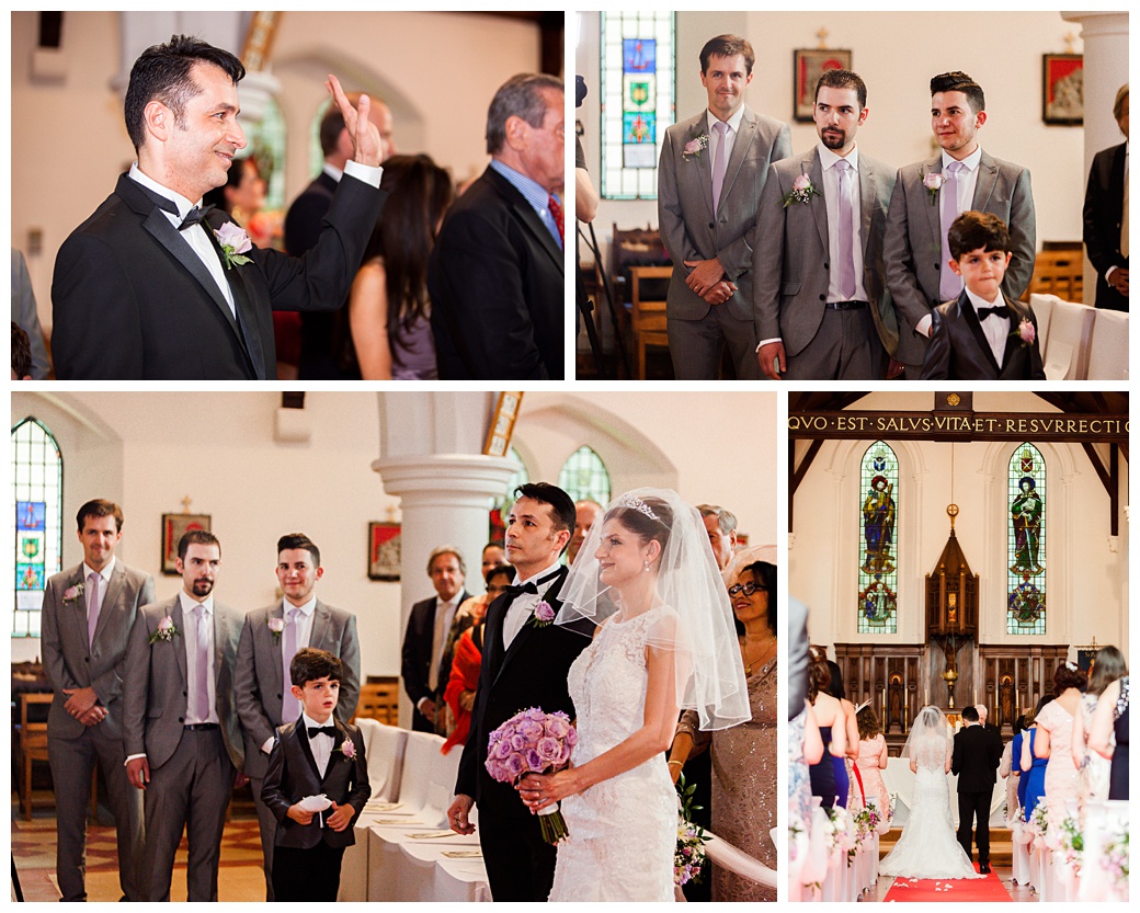 persian church wedding candids