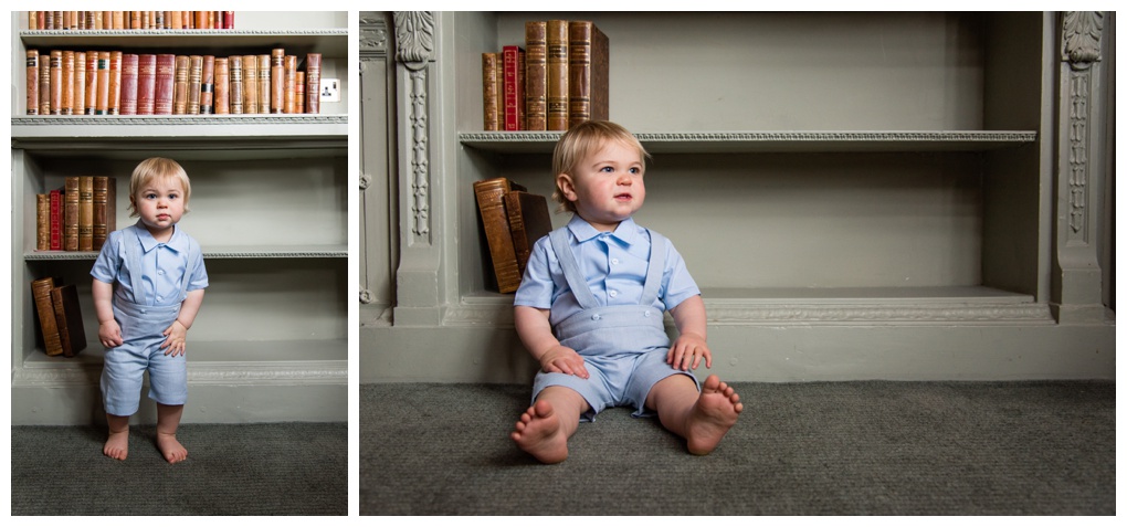 toddler boy wearing sue hill childrenswear